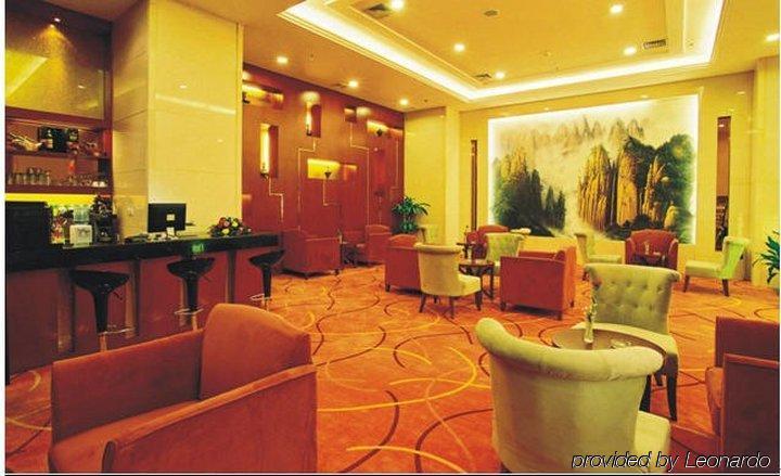 New Land Business Hotel Wuhan Restaurang bild